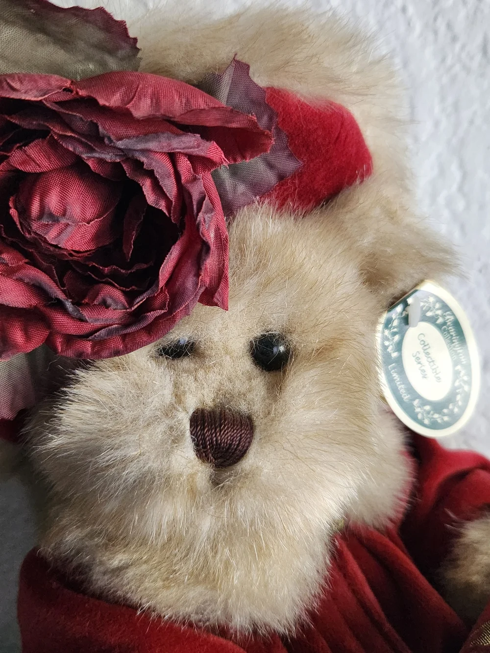 Bearington Collectabke Series Virginia and Jack & Frost Holiday Bears 14in NWT